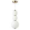 Lámpara de techo colgante LED LHJ113-3CP oro cepillado