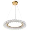 Люстра LED MS019-CP ROSE GOLD 60cm