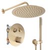 Built-in shower set Rea LUNGO BRUSH GOLD BOX
