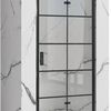 Shower doors Rea Molier Black 90 + profil