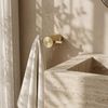 Appendino da bagno 64104A SOLO Brush Gold