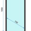 Eckdusche Rapid Fold