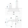 Unterputz Armatur Rea Lungo Diamond Copper + BOX