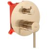 Built-in shower set Rea Lungo Brush Gold + BOX