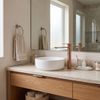 Bathroom faucet REA Storm COPPER BRUSH High