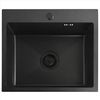 Стоманена мивка Leo 50 Black