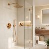 Kit de douche encastré Rea Lungo Copper + BOX