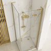 Shower enclosure REA Hugo 90x80 Gold Brush