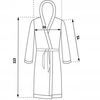 Bathrobe Sharon White L