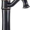 Bathroom faucet Rea Vintage Old Black High