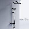 Shower set REA Bari Black