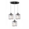 Lampă de tavan cristal argintiu APP510-3CPR