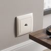 Presa RJ45 con Cornice OSTE JNH010-S BEIGE
