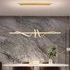 Люстра LED LHJ024-CP 120 cm GOLD