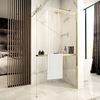 Shower screen Rea Aero Gold N 120 Walk In + EVO