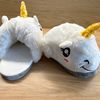 Hausschuhe Kigurumi Unicorn white