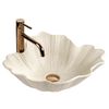 Countertop Basin Rea Flower Vanilla