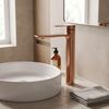 Bathroom faucet REA Storm COPPER BRUSH High