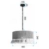 Lamp APP1735-1CP 40 cm