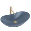 Умивалник за плот Rea Royal Blueberry Matt