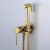 Bidet faucet  Lungo Loop Gold