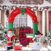 INFLATABLE CHRISTMAS ARC LED SNOWMAN XXL