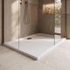 shower tray Rea Belmond White 90x120 Brush Copper