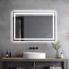 Mirror LED 90x60cm PRO SQR BLUETOOTH