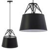 Lampada Da Soffitto Pensile Metallico Nero APP422-1CP