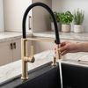 Kuchyňská baterie REA Lago Brush Gold