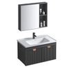 Conjunto de muebles de baño con lavabo Mario 60cm Grey