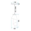 Lampe Rose Gold APP1765-1CP