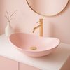 Lavabo sobre encimera Rea Royal Powder Pink Matt