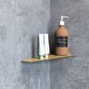 Bathroom shelf SF05 gold brush