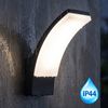 Applique murale LED de façade JNH032-G noire