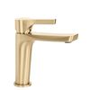 Bathroom faucet PREMIUM Rea Maxim Brush Gold Low