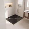Shower tray Magnum CARRARA BLACK 80x100