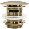 Bathtub Plug Rea Gold Brush 6cm