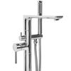 Free-standing faucet Rea Flores Chrome