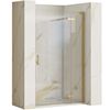 Shower doors Rea Hugo 100 Gold Brush + profil
