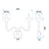 Wall lamp APP1082-2W
