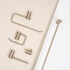 Porte papier-toilette 9711 Prism Brush Gold