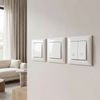 Žalúziový Spínač s Rámikom OSTE JNH009-W WHITE