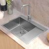 Stainless steel sink RUSSEL 116 BRUSH NICKEL