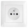 Single socket frame OSTE JNH013-1F White