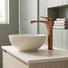 Bathroom faucet PREMIUM Rea Joe Brush Copper High