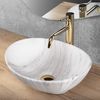 Lavabo sobre encimera Rea Sofia Ash Matt