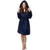 Bathrobe Jordan Navy Black women L