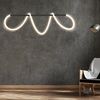 Stropné svietidlo LED APP856-CP Long Black