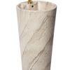 Keramiska brīvi stāvoša izlietne Blanka Natural Matt Marble